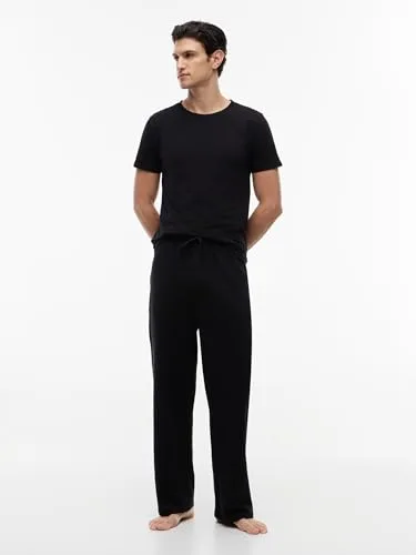 Tommy Hilfiger ▫️ Camisolas de manga curta, conjunto de 3 para homem, elásticas, com gola redonda 5
