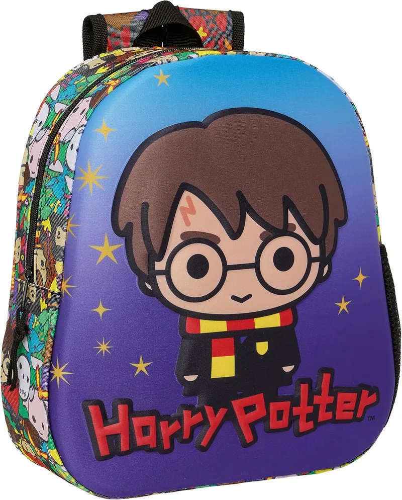 Safta ▫️ M890a DISNEY PRINCESSES - Mochila Escolar, com Design 3D, Adaptável ao Carrinho, Ideal para Crianças de Várias Idades, Confortável e Versátil, Qualidade e Resistente, 27x10x33 Unissexo Crianças