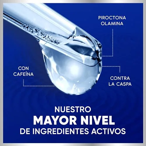 Head & Shoulders ▫️ H&S Pro-Expert 7 Champô Anticaspa e Anticaída com Cafeína 6x300 ml 5