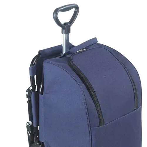 Avilia ▫️ Carrinho de compras com assento rebatível – Máxima manobrabilidade e conforto | Sistema de 3 rodas, pega telescópica, bolsa térmica removível | Capacidade de 35 l, ideal para idosos e famílias 2