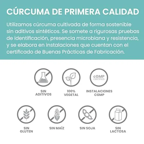 Himalaya ▫️ Cúrcuma 95 – Suplemento com curcumina/curcuminoides, que apoia o sistema imunitário e a resistência às alergias, 600 mg, vegan, sem glúten, 60 cápsulas 7
