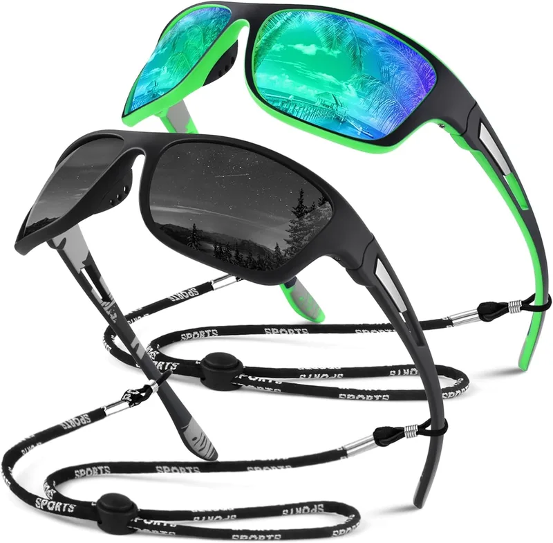 Sunier ▫️ Sunglasses Óculos de sol para homem Óculos de sol para mulher Óculos de sol polarizados Óculos de sol desportivos Óculos de sol para condução Pesca Ciclismo Óculos de sol 100% proteção UV400
