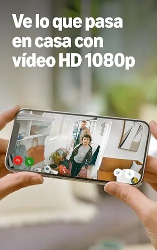 Ring ▫️ Câmara para interiores (Câmara Interior, 2.ª geração) | Câmara de vigilância Wi-Fi com ficha para animais de estimação | Vídeo HD 1080p, comunicação bidirecional, cobertura de privacidade | 30 dias grátis Home 4