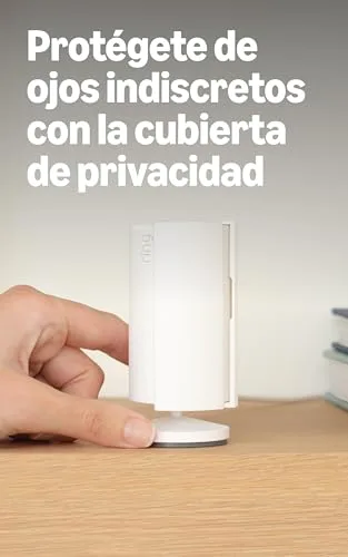 Ring ▫️ Câmara para interiores (Câmara Interior, 2.ª geração) | Câmara de vigilância Wi-Fi com ficha para animais de estimação | Vídeo HD 1080p, comunicação bidirecional, cobertura de privacidade | 30 dias grátis Home 5