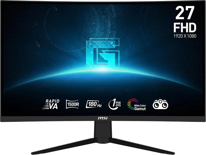MSI ▫️ G27C3F 27" LED Full HD 180 Hz Freesync Curvo