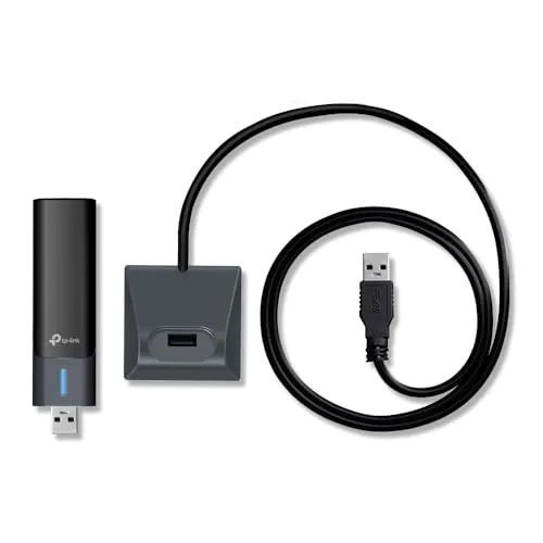 TP-Link ▫️ Archer TXE70UH - Adaptador Wi-Fi USB, 2402 Mbps, Wi-Fi 6E, USB 3.0 3
