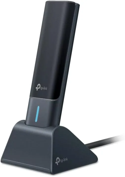 TP-Link ▫️ Archer TXE70UH - Adaptador Wi-Fi USB, 2402 Mbps, Wi-Fi 6E, USB 3.0