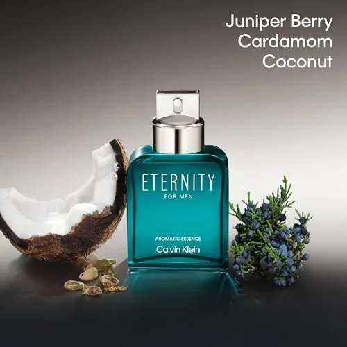 Calvin Klein ▫️ Eternity Aromatic Essence para homem | Perfume masculino com notas de cardamomo e extrato de bagas de zimbro | Longa duração 2