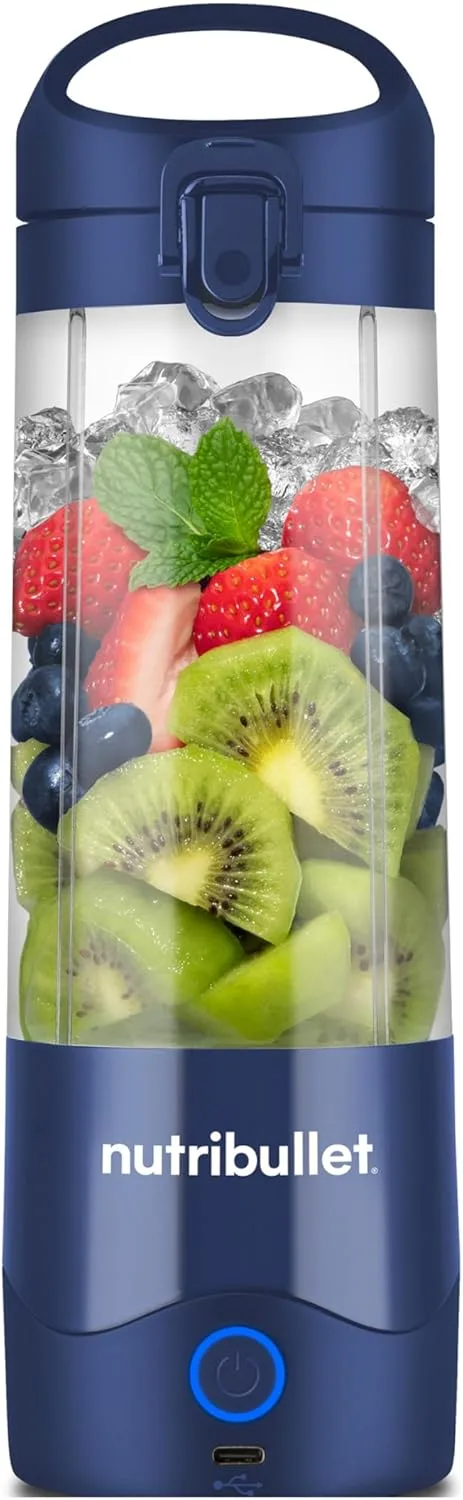 NutriBullet ▫️ Liquidificador de vidro NBP003NBL Azul 900 Watt