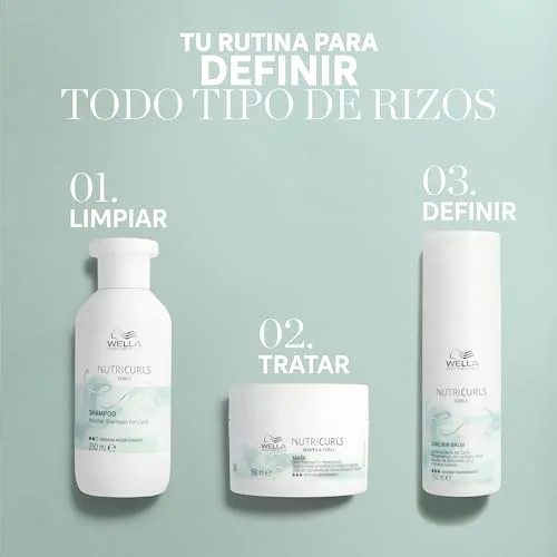 Wella Professionals ▫️ NUTRICURLS Curlixir Creme Definidor de Caracóis Sem Enxaguamento - Com Óleo de Jojoba, 150 ml 5