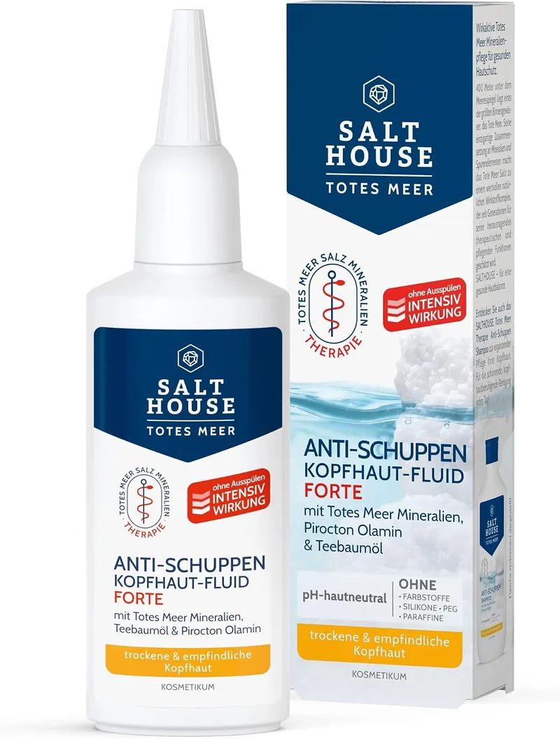 Salthouse ▫️ Terapia Anticaspa para o Couro Cabeludo Forte, tratamento intensivo calmante, para couro cabeludo com tendência à caspa, 75 ml