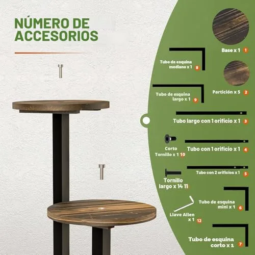 Bamworld ▫️ Suporte para plantas em madeira, escada para flores, prateleira para plantas, prateleira para flores, escada para flores ao ar livre, resistente às intempéries, prateleira de 5 níveis 5