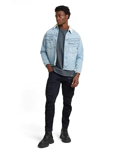 G-STAR ▫️ Calças Rovic Zip 3D Regular Tapered para homem 3