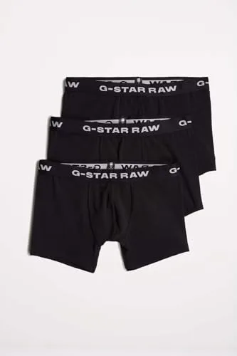 G-STAR ▫️ Boxers RAW Classic Trunk (conjunto de 3) para homem 5