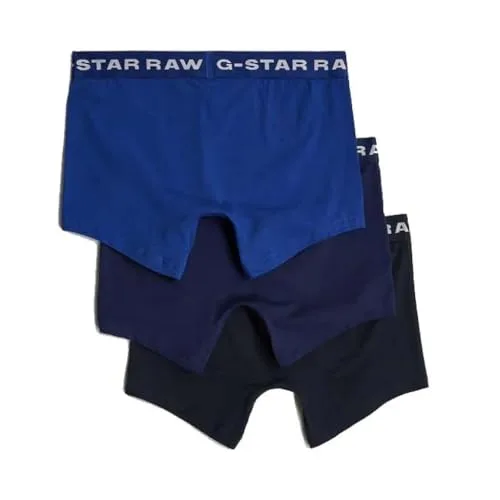 G-STAR ▫️ Boxers RAW Classic Trunk (conjunto de 3) para homem 3