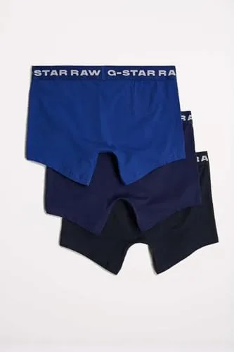 G-STAR ▫️ Boxers RAW Classic Trunk (conjunto de 3) para homem 6