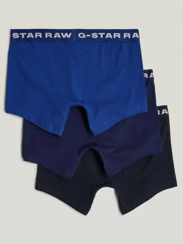 G-STAR ▫️ Boxers RAW Classic Trunk (conjunto de 3) para homem 3