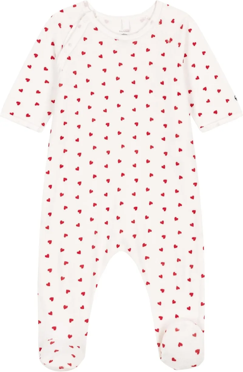 Petit Bateau ▫️ A0arw Pijama de manga comprida unissexo para bebé
