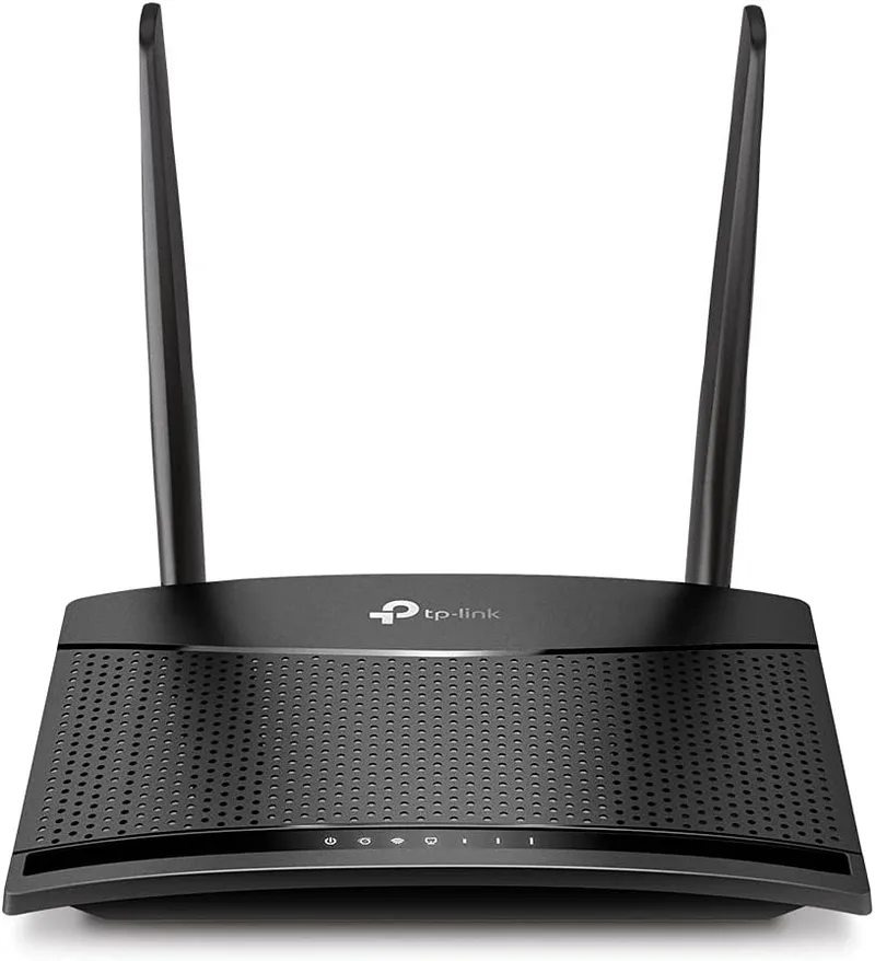 TP-Link ▫️ TL-MR110 | Router 4G LTE (Cat 4), Router 3G/4G Velocidade até 300Mpbs, MicroSim, Porta Ethernet LAN/WAN, Antena amovível, Plug&Play