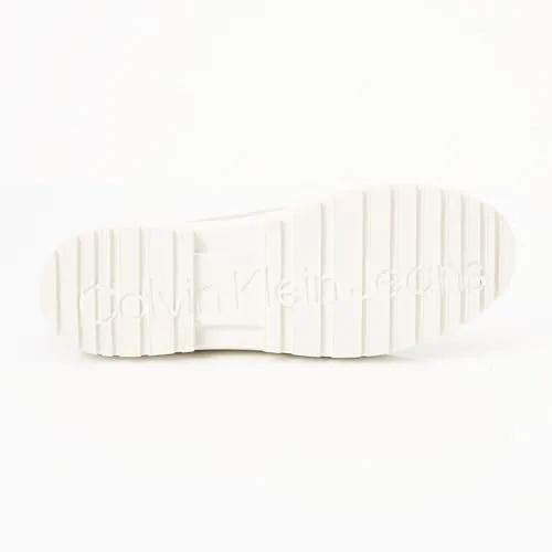 Calvin Klein ▫️ Ténis Hybrid para mulher, com atacadores, em camurça, de cano médio 2