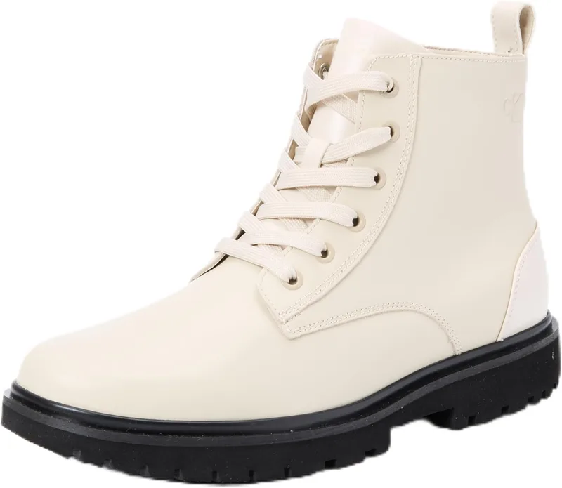 Calvin Klein ▫️ Botas de cano médio para mulher Eva Boot Laceup Calçado