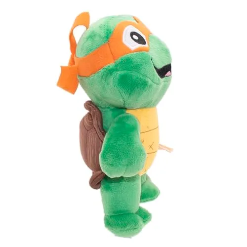Mattel Games ▫️ Mattel Teenage Mutant Ninja Turtle Turtle Turtle - Boneco de ação macio, a partir dos 3 anos (Miguel Ángel) 2