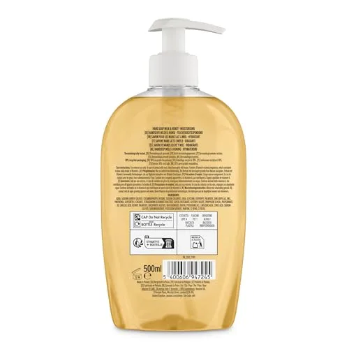 by Amazon ▫️ da Amazon: Sabonete para as mãos com mel e leite, 4 x 500 ml 6