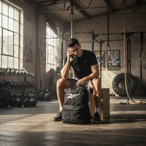 Reebok ▫️ Mochilas desportivas Malden, tamanhos e modelos, vários compartimentos, poliéster, da Joumma Bags 2