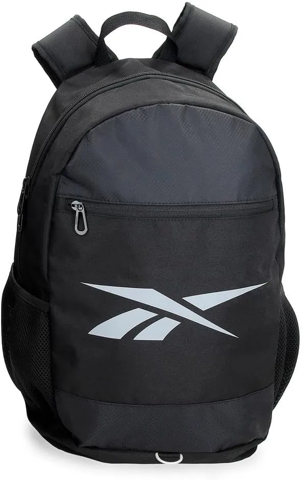 Reebok ▫️ Mochila Wayland, preta, 33x48x17 cms