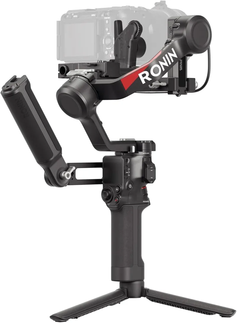 DJI ▫️ RS 4 Combo, estabilizador para câmara, Canon/Sony/Nikon/Fujifilm | com motor Focus Pro, gravação vertical nativa de 2.ª geração, joystick com 2 modos, braços de teflon, capacidade de carga de 3 kg