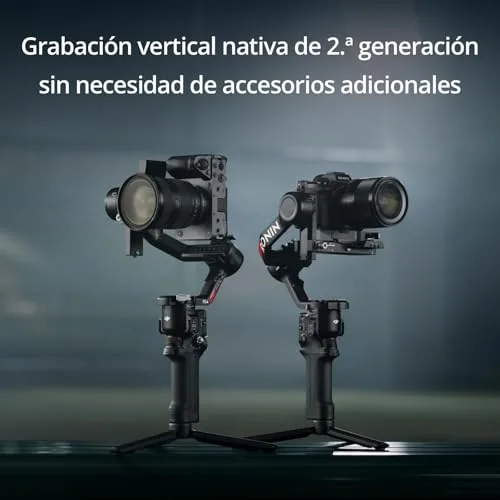 DJI ▫️ RS 4, estabilizador de câmara, Canon/Sony/Nikon/Fujifilm 4