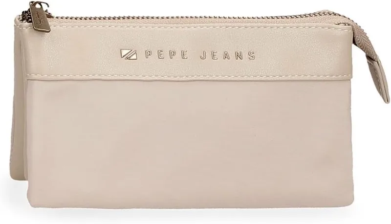 Pepe Jeans Morgan, malas de viagem e acessórios de couro sintético bege, preto e verde, para mulher, por Joumma Bags