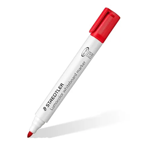 STAEDTLER ▫️ Lumocolor 351 Marcadores para quadro branco – 10 cores, 2,0 mm 2