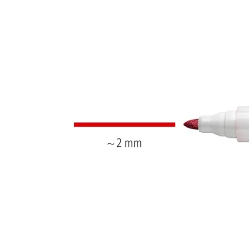 STAEDTLER ▫️ Lumocolor 351 Marcadores para quadro branco – 10 cores, 2,0 mm 4