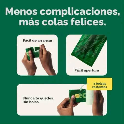 Earth Rated ▫️ Sacos para fezes de cão à prova de fugas e extra grossos, adequados para cães de qualquer tamanho, rolos de recarga, aroma a lananda, 600 unidades 3
