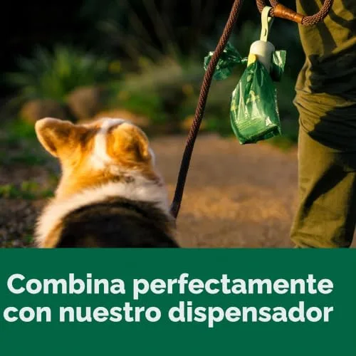 Earth Rated ▫️ Sacos para fezes de cão à prova de fugas e extra grossos, adequados para cães de qualquer tamanho, rolos de recarga, aroma a lananda, 600 unidades 5