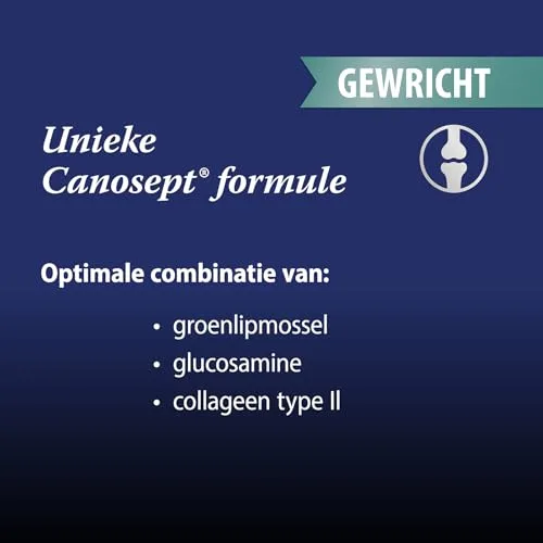 Canosept ▫️ comprimidos para as articulações dos cães - Condroprotetor para cães - fórmula exclusiva: com mexilhão de lábio verde, glucosamina e ómega 3 - proteção das articulações - 20 comprimidos 3