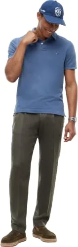Tommy Hilfiger ▫️ Polo de manga curta para homem 1985, corte regular 5