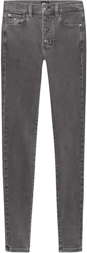 Tommy Jeans ▫️ Calças de ganga para mulher Sylvia, corte skinny, cintura alta 4