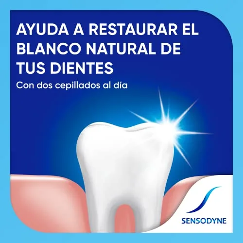 Sensodyne ▫️ Pasta de dentes Branqueadora, Alívio da Sensibilidade, Embalagem de 4 x 75 ml 4