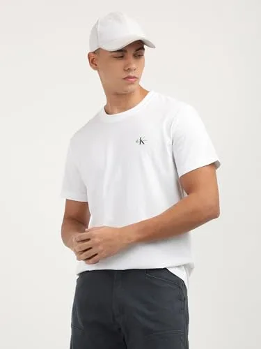Calvin Klein ▫️ Conjunto de 2 T-shirts Monologo J30j320199 - T-shirts de manga curta para homem (conjunto de 2) 2