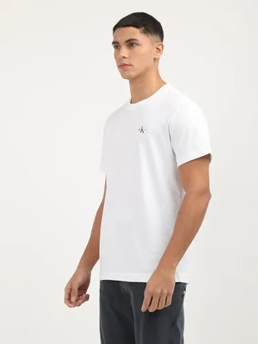 Calvin Klein ▫️ Conjunto de 2 T-shirts Monologo J30j320199 - T-shirts de manga curta para homem (conjunto de 2) 3