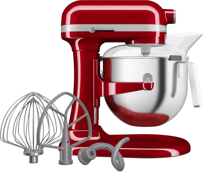 KitchenAid ▫️ HEAVY DUTY 6.6L LIFT-UP BOWL KISTEENER - IMPERIAL RED 5KSM70JPXEER