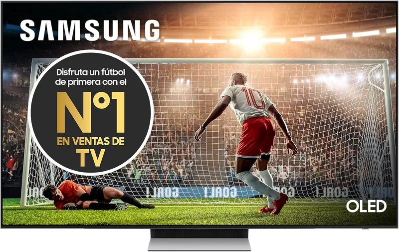 Samsung ▫️ Televisão OLED 4K 2024 55S93D, Smart TV de 55" com maior brilho e contraste, som cinematográfico com Q-Symphony, a melhor Smart TV e VENCE todas as partidas com o Motion Xcelerator a 144 Hz
