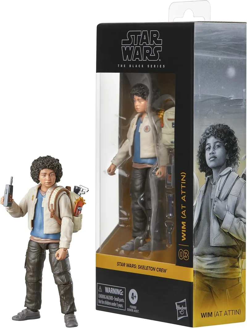 Star Wars ▫️ The Black Series Wim (At Attin), : Skeleton Crew Figura de 15 cm