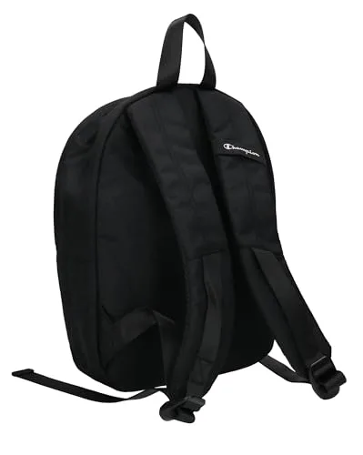 Champion ▫️ Lifestyle Bags Script Shop-(806020) 11 L, Mochila unissexo para adultos, Preto (NBK), Tamanho único, Preto (Nbk), Tamanho único 2