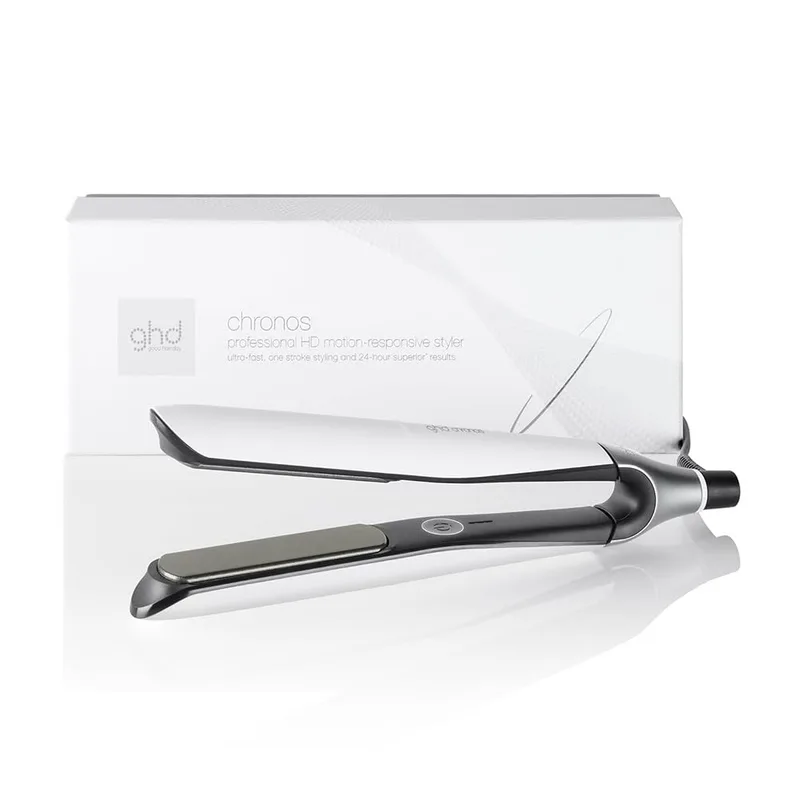 ghd ▫️ chronos - alisador profissional, cabelos lisos, encaracolados e com ondas de alta definição, 3 vezes mais rápido, tecnologia HD motion-responsive, temperatura ideal para pentear: 185 °C