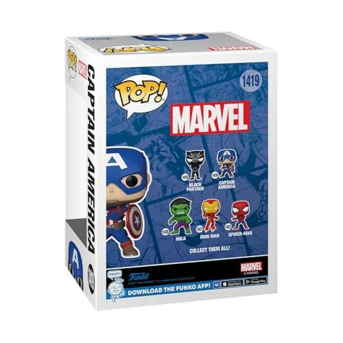 Funko ▫️ Pop! Marvel: New Classic - Capitão América 3