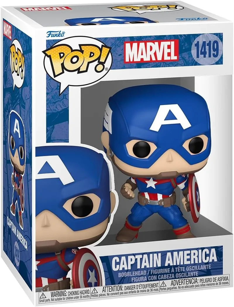 Funko ▫️ Pop! Marvel: New Classic - Capitão América