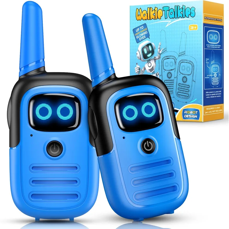 Gifitizi ▫️ Brinquedos para crianças de 3, 4, 5, 6, 7, 8, 9 e 10 anos, walkie-talkie para crianças, presente para crianças de 3 a 10 anos, brinquedos de exterior para crianças, presentes de aniversário para crianças, brinquedos para crianças de 3 a 10 anos